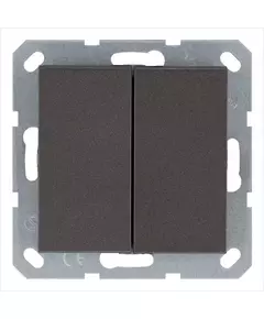 Переключатель перекрестный 2-кл. 10А IP20 механизм мокко Jasmart G3014Z