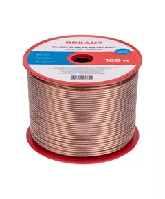 Кабель Stereo 2х1.5 BLUE LINE 100 м (м) REXANT 01-6206-3