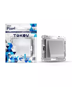 Вывод кабеля СП Pixel IP20 механизм алюм. TOKOV ELECTRIC TKE-PX-CP-C03