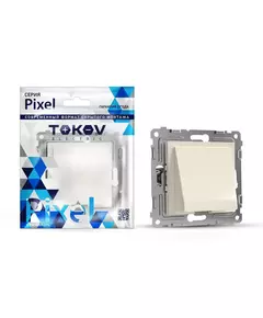Вывод кабеля СП Pixel IP20 механизм беж. TOKOV ELECTRIC TKE-PX-CP-C02
