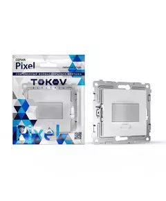 Датчик движения СП Pixel IP20 механизм бел. TOKOV ELECTRIC TKE-PX-P1IS-C01