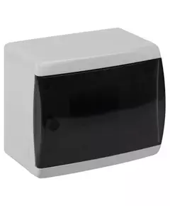 Корпус навесной ЩРН-П-6 ЭРА COMFORT IP41 прозр. крышка пластик. бел. ЭРА Б0067468