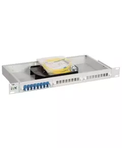 Кросс укомплектованный 1U SC (Simplex) 8 портов (OS2) ITK FOBX24-1U-8SCUS09