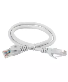 Патч-корд кат.5E UTP LSZH 2м сер. ITK PC01-C5EUL-2M