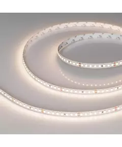 Лента светодиодная RT-A160-8mm 24V Warm 3500К 12Вт/м IP20 2835 высок. эффект. 150лм/Вт (уп.5м) Arlight 028560(2)