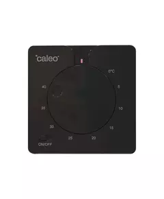 Терморегулятор C430 black встраиваемый аналоговый 3.5кВт CALEO 0К-00000791