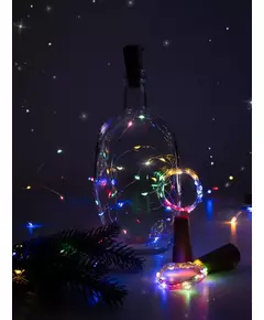 Гирлянда "Пробки" DC-G04-20MS2 20 RGB LED 3х(LR44/LR1154/AG13/G13) в компл. (уп.2шт) ФАZА 5059689