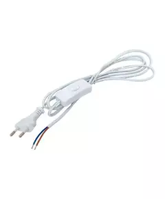 Шнур для бра с выключателем 2м 2х0.5кв.мм EKF ASB-610