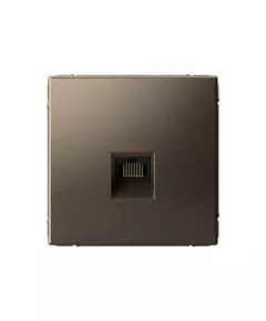 Розетка компьютерная ArtGallery RJ45 кат.5E механизм мокко SE GAL000683