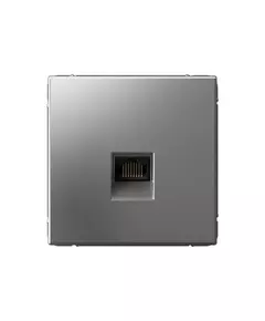 Розетка компьютерная ArtGallery RJ45 кат.5E механизм сталь SE GAL000983