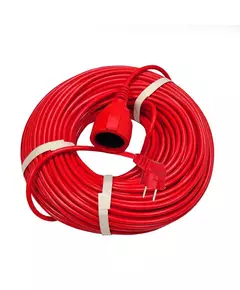 Удлинитель-шнур 1х50м с заземл. 10А IP20 2.2кВт ПВС 3х1 DOMTOK 2495
