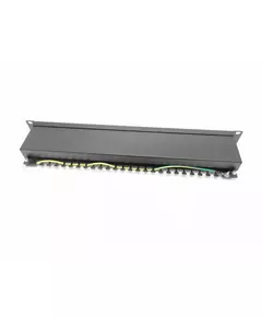 Патч-панель 19 1U кат.5E экранир. 24 порта RJ45 Dual IDC TOKOV ELECTRIC TKE-PP-5E-1U-24P-STP