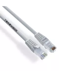 Патч-корд кат.5E U/UTP 24 AWG PVC 0.15м PRO TOKOV ELECTRIC TKP-PC06-5EU-CUPVC-015M
