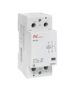 Контактор модульный КМ 40А 1NC+1NO 230В AC (2 мод.) AVERES EKF km-av-2-40-11-230V