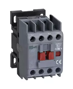 Контактор 18А 230В AC АС3 АС4 1НО+1НЗ КМ-102 DEKraft 21916DEK