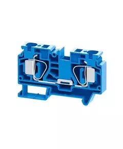 Клемма проходная пружинная OptiClip CSC-16-I-BU-76A-(1.5-16) син. КЭАЗ 289720