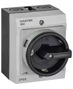 Переключатель кулачковый 10А (сх. 90) в боксе закрытая рукоятка IEK MI-CS21-010-090