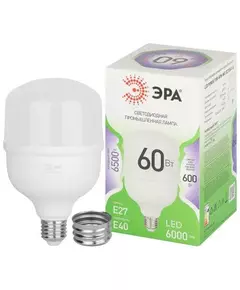 Лампа светодиодная GREEN LINE POWER T100-60W-865-E27/E40 GL 60Вт колокол 6500К свет холод. E27/E40 Эра Б0066980