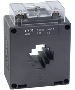 Трансформатор тока ТТИ-30 300/5А кл. точн. 0.5S 5В.А IEK ITT20-3-05-0300