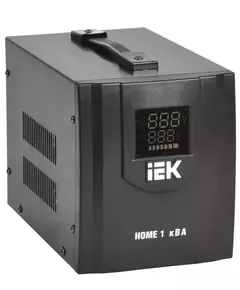 Стабилизатор напряжения HOME СНР 1/220 1кВА переносной IEK IVS20-1-01000