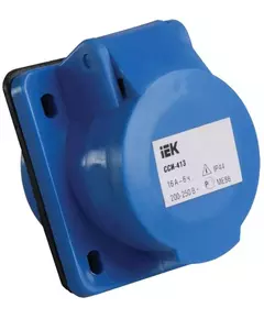 Розетка СП 16А 220В 2P+E ССИ-413 IP44 IEK PSR41-016-3