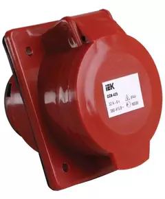 Розетка СП 32А 380В 3P+E+N ССИ-425 IP44 IEK PSR42-032-5