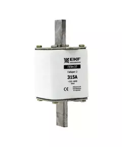 Вставка плавкая ППН-37 400/250А габарит 2 EKF fus-37/400/250