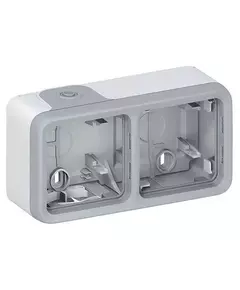 Коробка установочная ОП 2-м Plexo горизонт. сер. Leg 069672