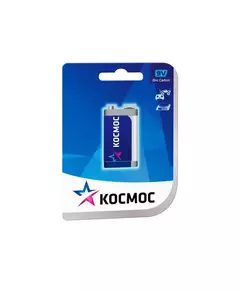 Элемент питания солевой "крона" S 6F22 (блист.1шт) Космос KOC6F221BL