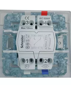 Механизм переключателя проходного 1-кл. СП Sedna 10А IP20 (сх. 6) 250В бел. SchE SDN0400121