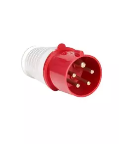 Вилка эл. каб. 16А 3P+РЕ+N 380В IP44 (015) EKF ps-015-16-380