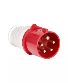 Вилка эл. каб. 32А 3P+E+N 380В IP44 (025) EKF ps-025-32-380