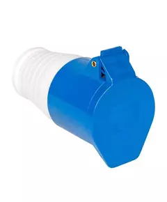 Розетка кабельная 16А 220В 2P+РЕ IP44 (213) EKF ps-213-16-220