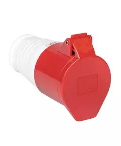 Розетка кабельная 32А 380В 3P+РЕ IP44 (224) EKF ps-224-32-380