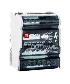 Шина нулевая в корпусе 4х7 EKF sn0-4x7