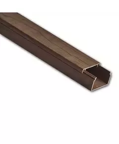 Кабель-канал 40х25 L2000 пластик дуб (темн. основа) Ruvinil РКК-40х25-08М