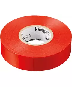 Изолента ПВХ 15мм (рул.20м) красн. NIT-B15-20/R Navigator 71104