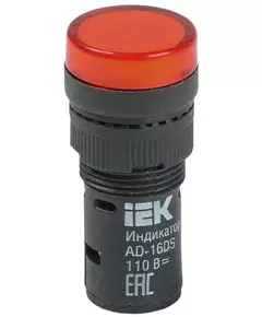 Арматура светосигнальная AD-16DS 24В AC/DC красн. IEK BLS10-ADDS-024-K04-16