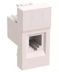 Механизм розетки информ. 1-м ПРАЙМЕР 1мод. RJ45 5еUTP IEK CKK-40D-RI1-K01