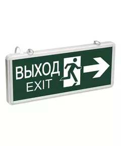 Светильник светодиодный ССА 1003 "ВЫХОД-EXIT" двустор. 3Вт IEK LSSA0-1003-003-K03