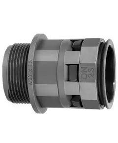 Переходник труба-коробка DN 23мм М25х1.5 полиамид черн. IP66 DKC PAM23M25N