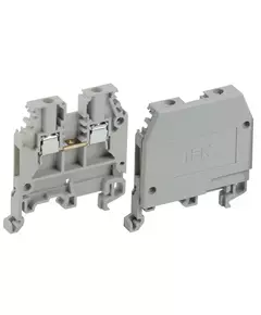 Зажим наборный ЗНИ-2.5кв.мм (JXB24А) сер. IEK YZN10-002-K03