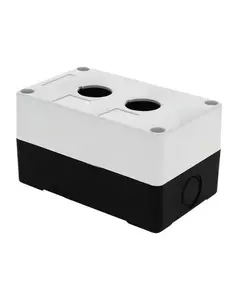 Корпус КП 102 2 кнопки белый EKF cpb-102-w