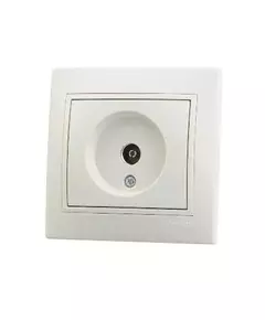 Розетка TV СП Мира оконечная крем/крем. LEZARD 701-0303-130