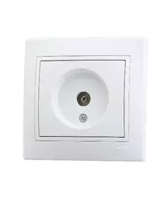 Розетка TV СП Мира оконечная бел./бел. LEZARD 701-0202-130