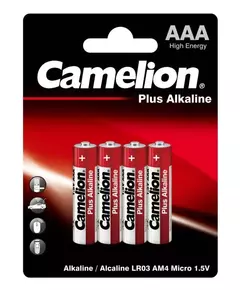 Элемент питания алкалиновый LR LR03 BL-4 (блист.4шт) Camelion 7369