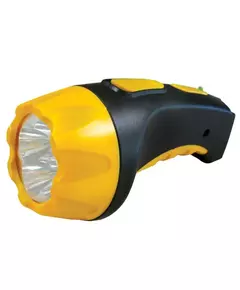 Фонарь LED 3804 (аккум 220В черн./желт. 4 LED; SLA пласт. короб) Ultraflash 9215