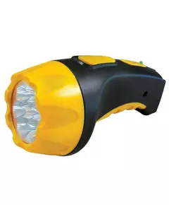Фонарь LED 3807 (аккум 220В черн./желт. 7 LED; 2 режима SLA пласт. короб) Ultraflash 9216