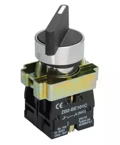 Переключатель LAY5-BJ33 на 3 полож. черн. I-O-II дл. ручка IEK BSW70-BJ-3-K02