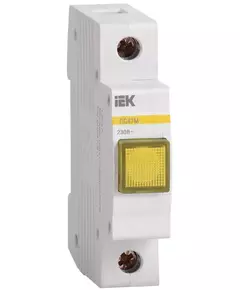 Лампа сигнальная ЛС-47М желт. IEK MLS20-230-K05